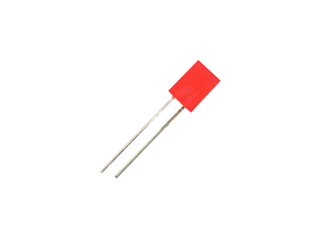 Red 5mm x 2mm Diffused LED